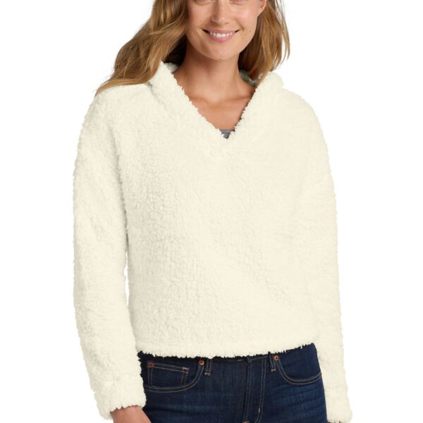 ® Ladies Cozy Fleece Hoodie Thumbnail