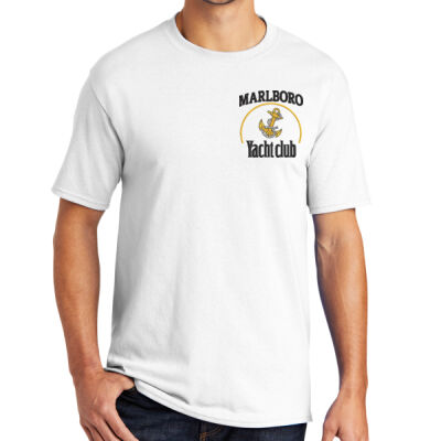 PC55 Core Blend Tee Anchor Logo - White Thumbnail