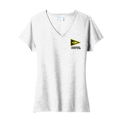 LPC455V ® Ladies Fan Favorite ™ Tee Flag Logo White  Thumbnail